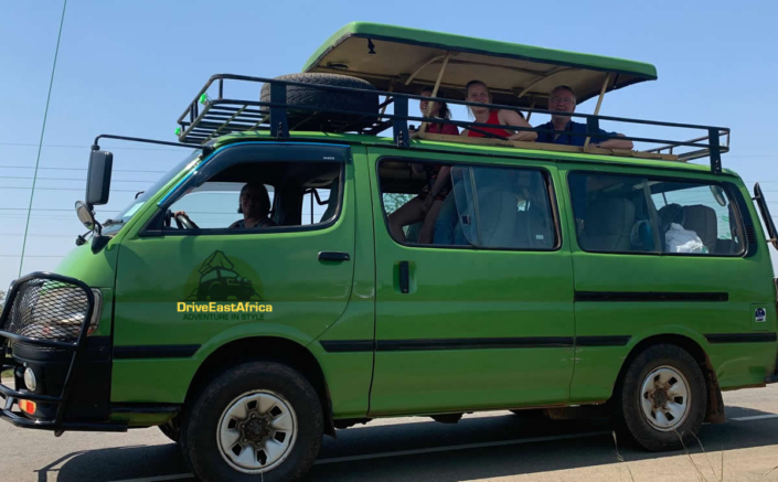 Drive East Africa Safari minivan pop-up roof self drive rental